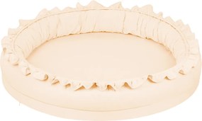 Hniezdo pre deti s volánom žlté