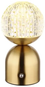 Globo 21007M-LED Stm. dot. stol. lampa JULSY LED/2,5W/3,7V 2700/4000/6500K mosadz
