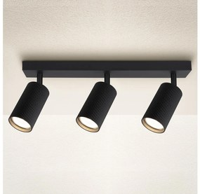 Brilagi - Bodové svietidlo SELE MODERN 3xGU10/30W/230V čierne