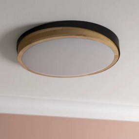 Brilliant - LED St. stropné svietidlo BAARLO LED/24W/230V pr. 35 cm čierna