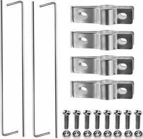 Záhradná kovová pergola 240 cm - oblúk