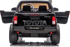 LEAN CARS Toyota Hilux batérie auto čierna maľované