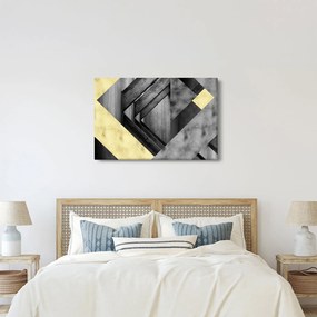 Obraz - Textúrované tvary (90x60 cm)