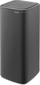 Tmavosivý dotykový oceľový odpadkový kôš 30 l Bo Touch – Brabantia
