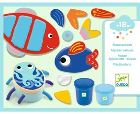 Tvorenie s plastelínou Djeco: Moje morské zvieratká