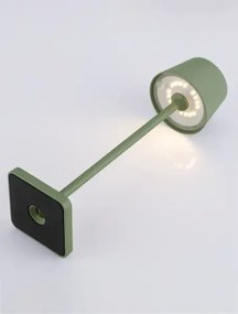 Vonkajšia stolová lampa Deck zelená