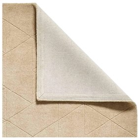 Béžový vlnený koberec Think Rugs Kasbah, 150 x 230 cm