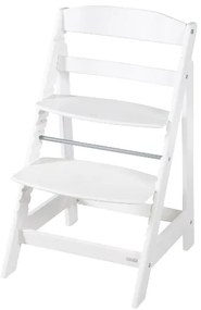 roba Detská drevená vysoká jedálenská stolička Sit Up (biela/flex)  (100306933)