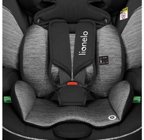Autosedačka Lionelo Levi I-Size 76 - 150 cm Farba: Sporty Black