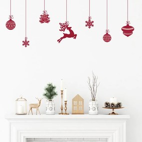 Vianočné samolepky Ambiance Style Scandinave