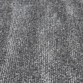 Spoltex, Metrážny koberec Ocean 38790 Grey, na mieru, šíře 4m, šedá, filc, obývacia izba