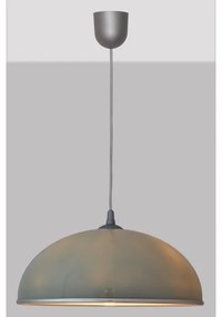 Luster na lanku CIRCLE 1xE27/15W/230V šedá