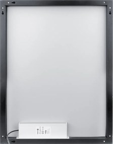 Nimco Čierne LED zrkadlo 800x700 - ZPC 13003-90