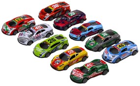 Lean Toys Súprava autíčok na trecí pohon 1:64 – 10 kusov