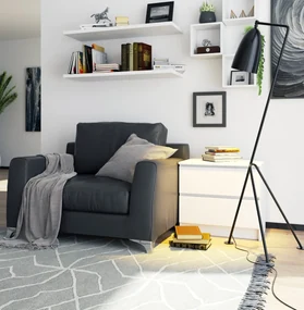 Komoda Liv 60 cm biela