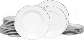XXXLutz JEDÁLENSKÝ SERVIS Maria Theresia Platin 18-dielne Creatable - Online Only bytové doplnky - 007768059204