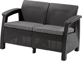 Allibert Corfu love seat - antracit