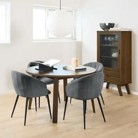 Jídelní křeslo Daniella antracitové