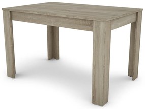 Jedálenský stôl Adam 120x80 cm, dub sonoma, rozkladací