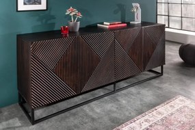 Komoda Creativo 177cm mango hnedá