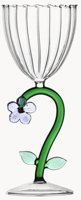 Ručne vyrobený pohár na biele víno Botanica