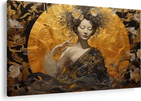 Obraz - Japonská dáma (90x60 cm)