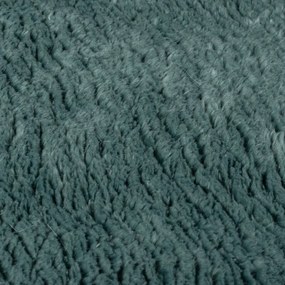 Syntetická kožušina v petrolejovej farbe 200x290 cm Faroe Wool Look Fur – Flair Rugs