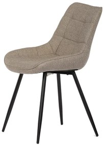 Autronic BONTEC Jedálenská stolička, béžová, látka, CT-395 CRM2 Farba: Šedá
