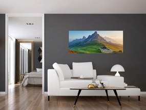 Obraz - Dolomity (120x50 cm)