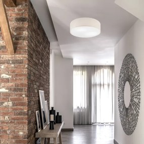 Stropné svietidlo SIRJA DOUBLE 4xE27/15W/230V pr. 45 cm krémová