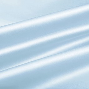 Biante Saténový obdĺžnikový obrus polyesterový Satén LUX-L062 Svetlo modrý 50x100 cm
