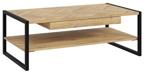 Konferenčný stolík Solletico dub spica rybia kosť/dub bartex