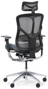 Multifunkčná kancelárska stolička WINSTON AB, sivá