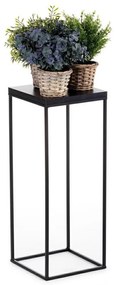 Kvetinový stojan CHARR 60 cm čierny