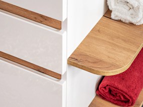 Kúpeľňová závesná skrinka SWIFT - vysoká