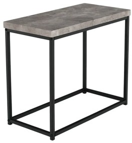 Kondela Príručný stolík, TENDER, čierna/betón