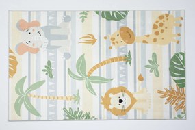 Detský koberec KIDS obdĺžnikový z polyesteru – jemný a odolný Rozmer: 80x150 cm