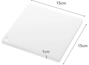 Biela podložka pod horúce nádoby YAMAZAKI Tower Square