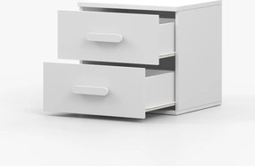 Nočný stolík SMYK - biely (viac variant)