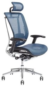 Kancelárska ergonomická stolička Office Pro LACERTA — viac farieb, nosnosť 150 kg Modrá