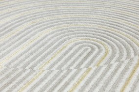 Koberec Kashmir KR235S sivý / čierny