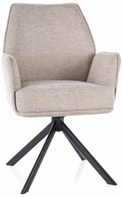 Stolička Hugo Brego béžová