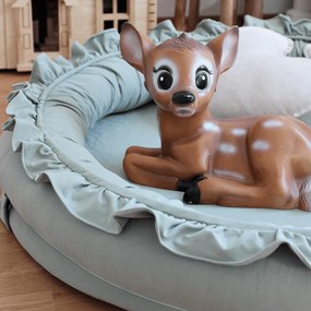 Hniezdo pre deti s volánom púštne zelená