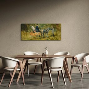 Obraz - Henri de Toulouse-Lautrec, The Trap, reprodukcia (120x50 cm)