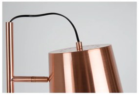 Stojacia lampa v medenej farbe Zuiver Buckle Head