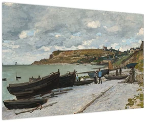 Obraz - Claude Monet, Sainte Adresse, reprodukcia (90x60 cm)