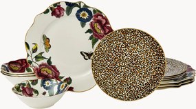 Porcelánová súprava riadu Creatures of Curiosity, 12 ks