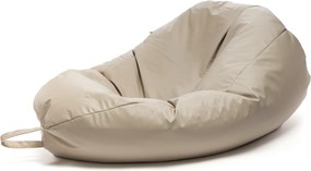 INTERMEDIC SK - Sedací vak Mega Sako z ekokože 135x85 cm | relaxačné a pôrodné kreslo, 335 l Farba: E17 - Sivá svetlá (Ekokoža)