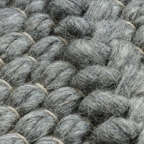 Dywany Łuszczów, Kusový koberec Tahar 99001G grey, 90x150, šedá, obývacia izba