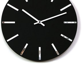 Nástěnné hodiny Diamond černé